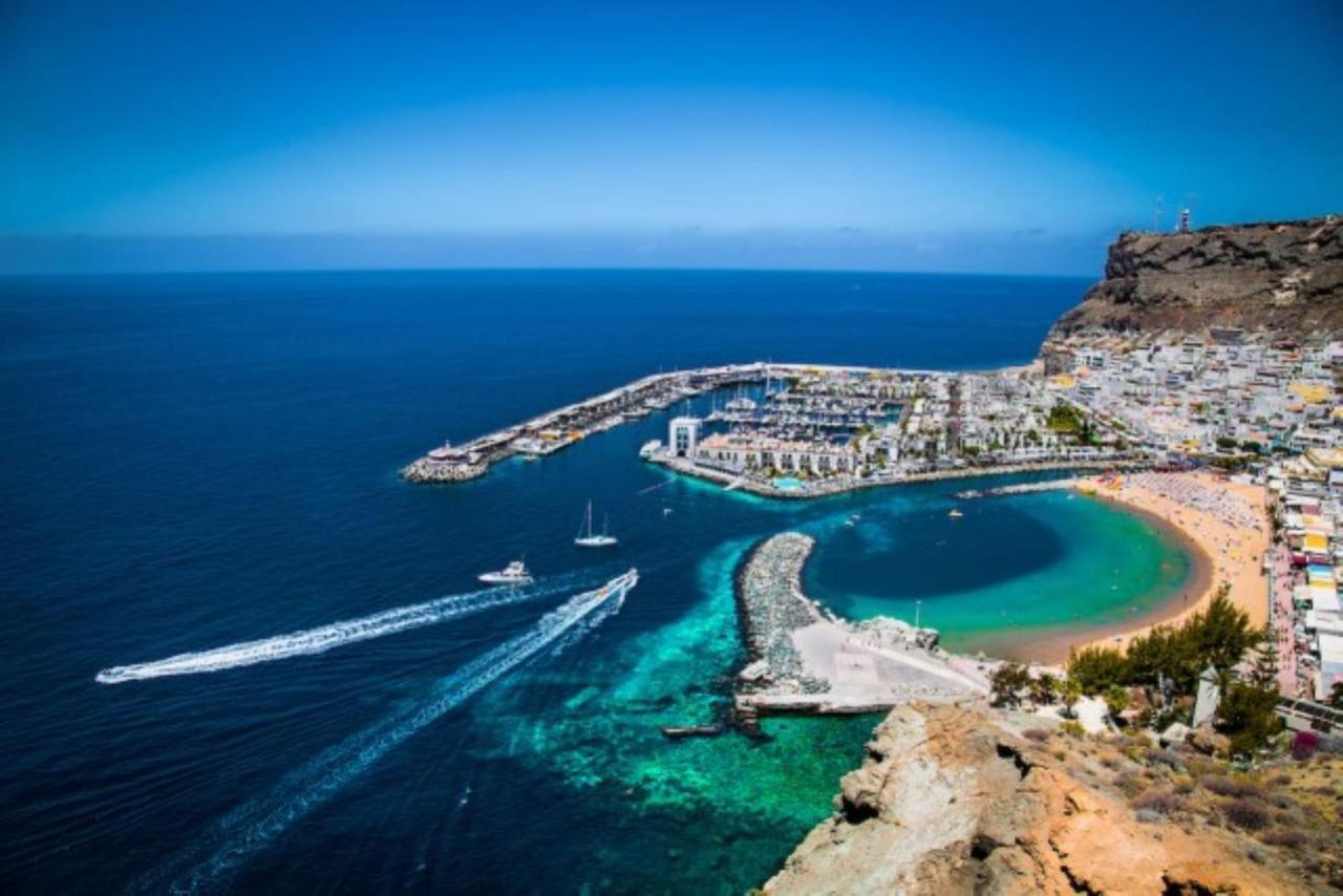 Playa De Mogan La Puntilla Puerto De Mogan Exteriör bild